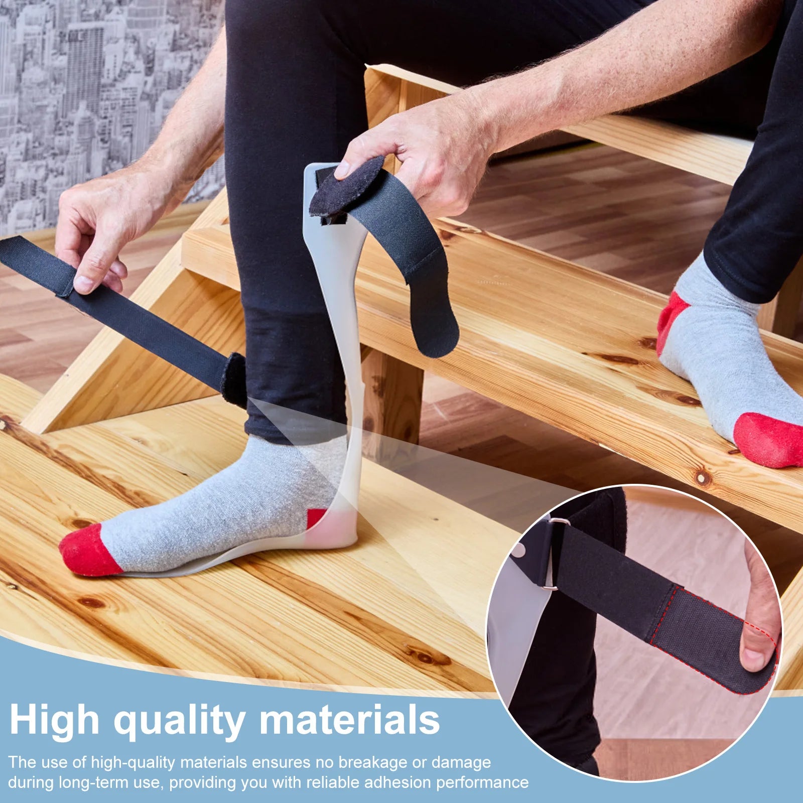 10M Hook and Loop Fastener Tape Roll Set