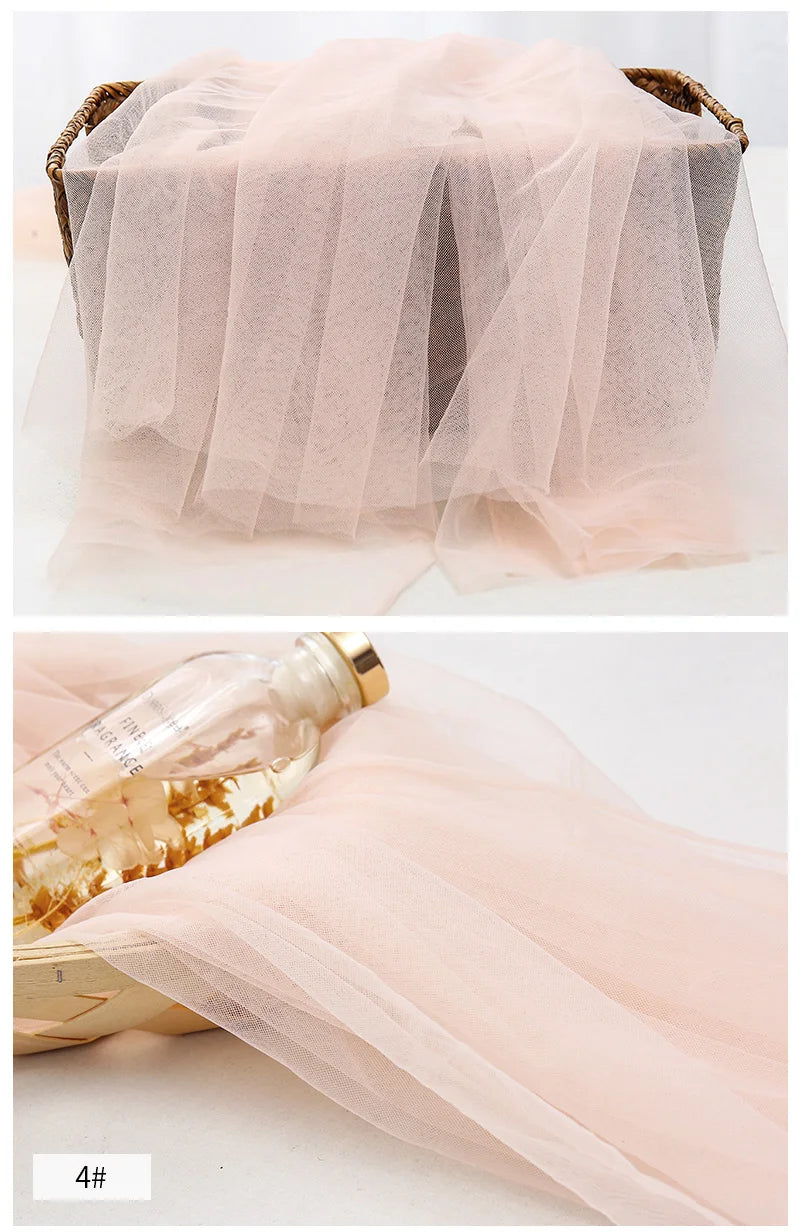 No Stretch Premium Corsetry Mesh Fabric