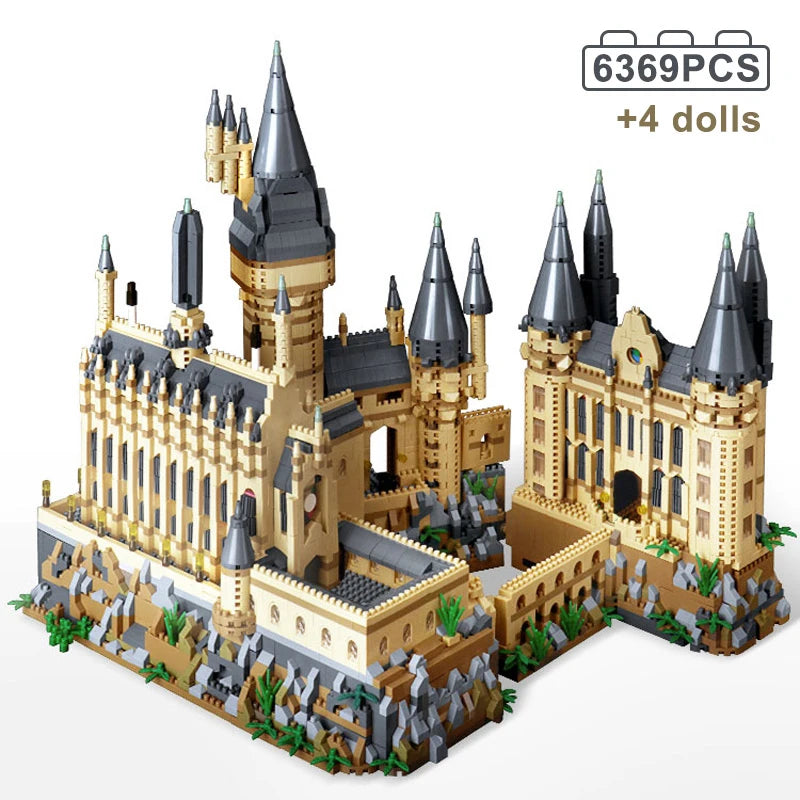 Micro Bricks Medieval Castle Building Set – Creative Architecture Toy