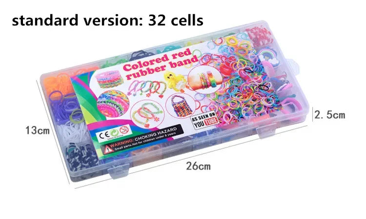 Rainbow Loom Bands DIY Bracelet Kit