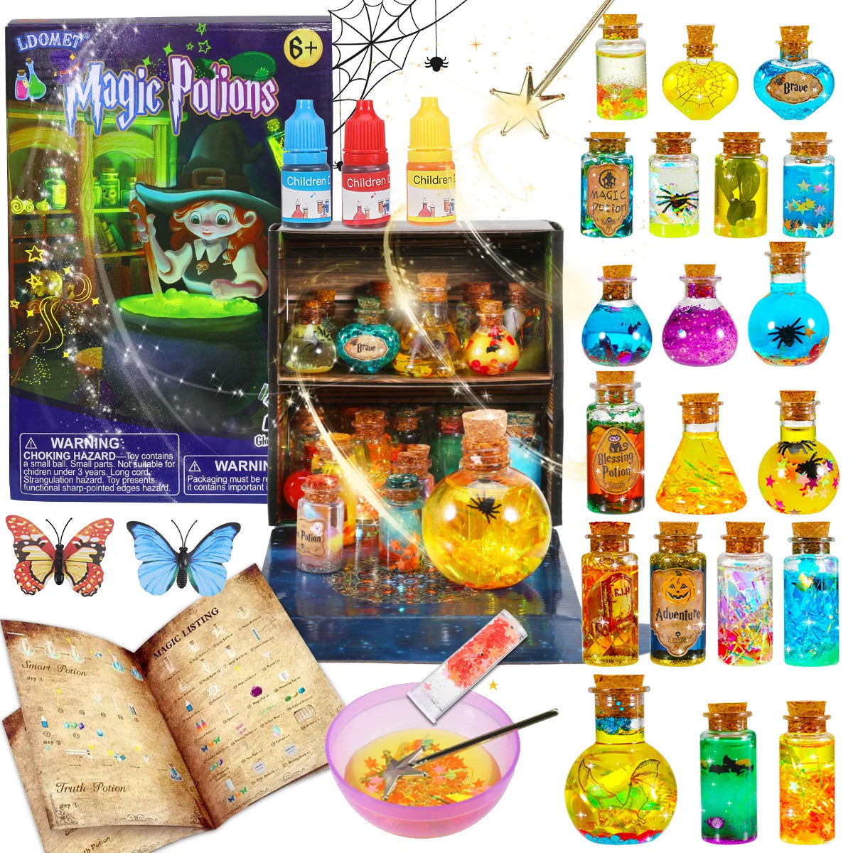 DIY Fairy Magic Potions Kit for Kids
