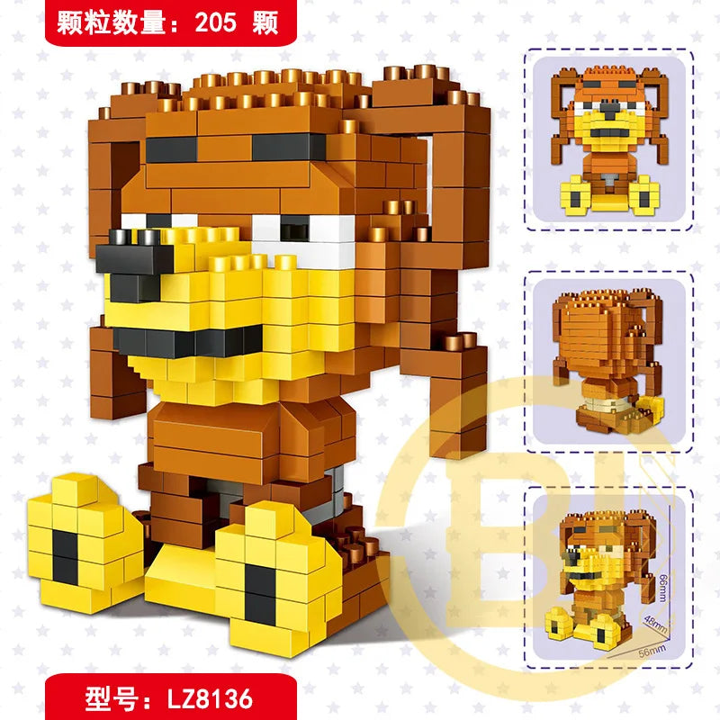 Disney Hero Micro Building Blocks – Cartoon Assembly Toy Gift for Kids