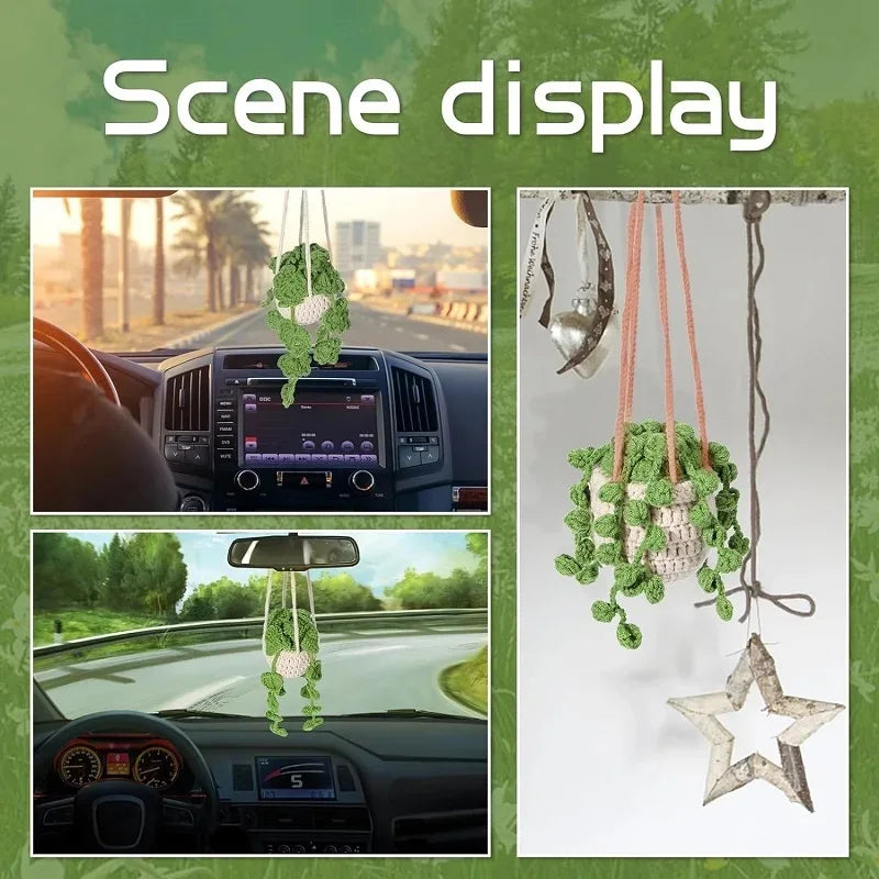 KRABALL Crochet Plant Hanger Kit – Beginner Set with Video Tutorial