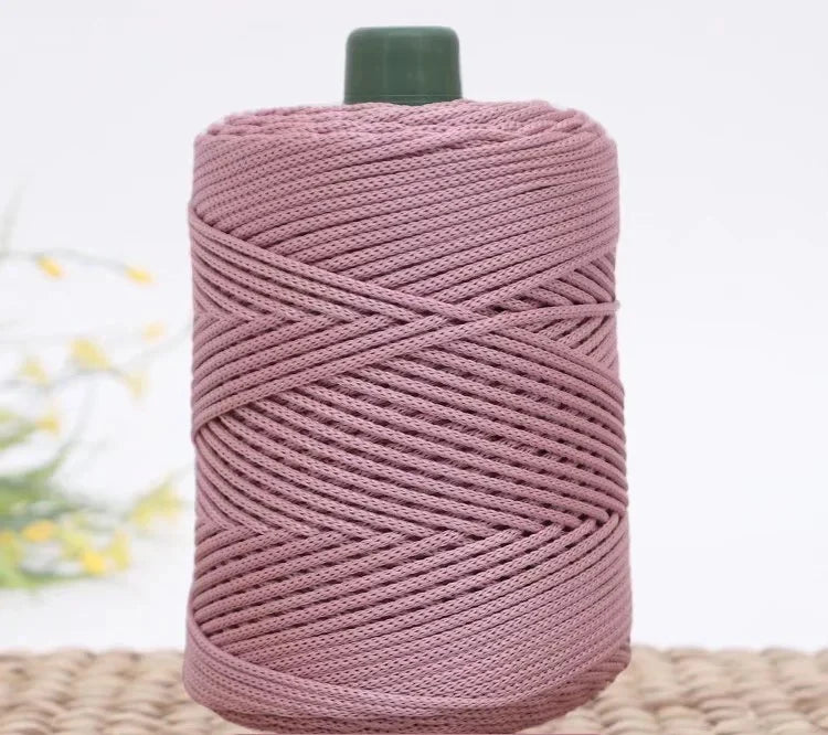 3mm Twisted Colored Cotton Cord – DIY Craft Rope
