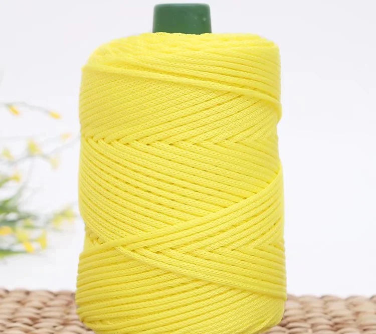 3mm Twisted Colored Cotton Cord – DIY Craft Rope