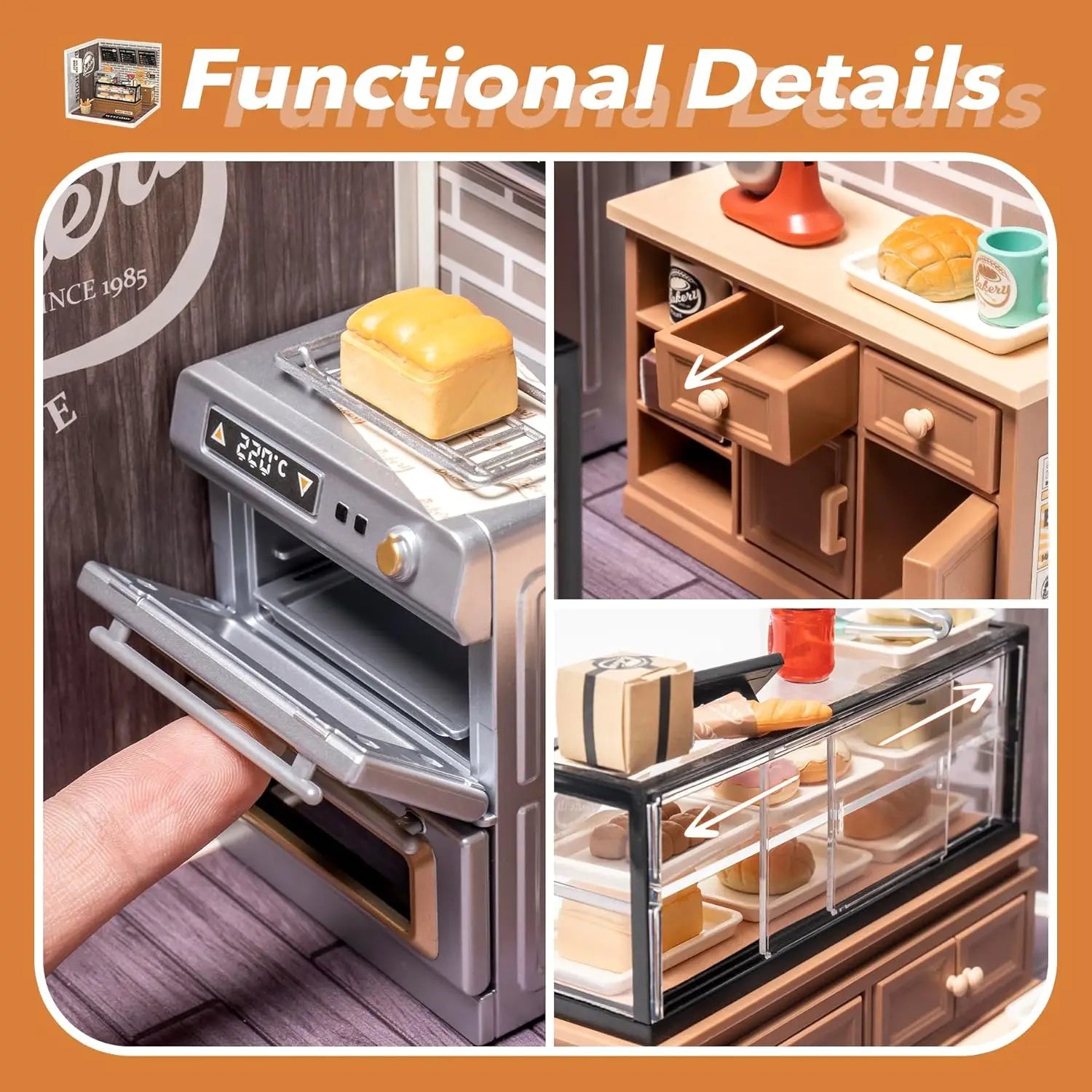 Robotime Miniature Dollhouse Kit – Supply Store