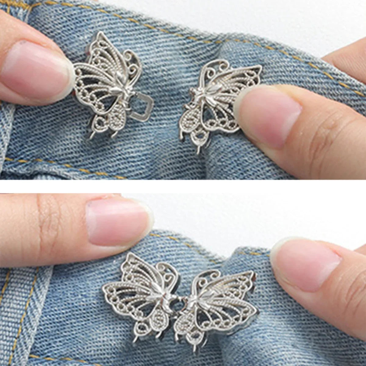 Adjustable Waist Buckle Button for Jeans