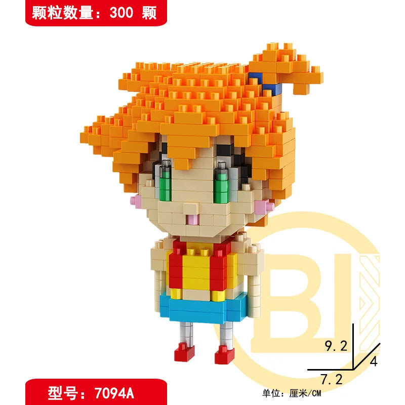 Mini Pokémon Building Blocks – Pikachu, Charizard, Eevee & More