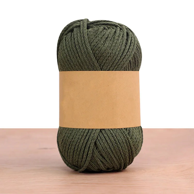 Crochet Cotton Yarn – Soft Worsted Baby Milk Cotton Thread