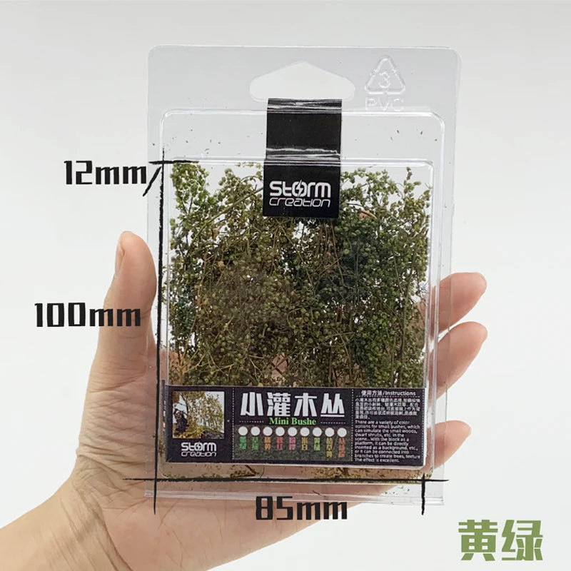 Simulation Forest Bush Diorama Scenery Materia