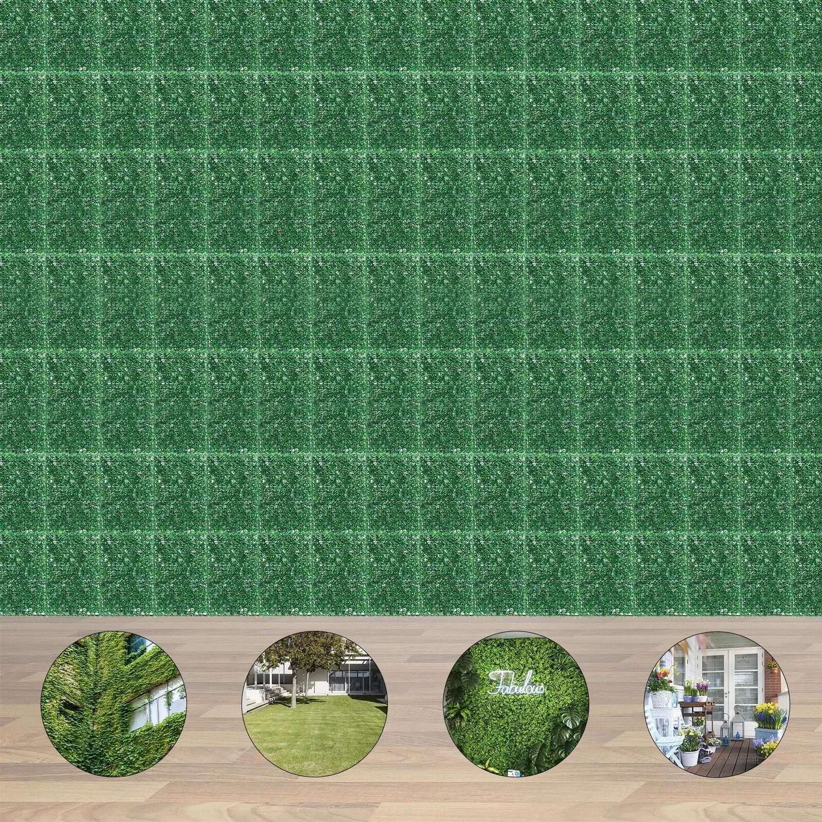 40x60cm Artificial Greenery Wall Panel for Home and Garden