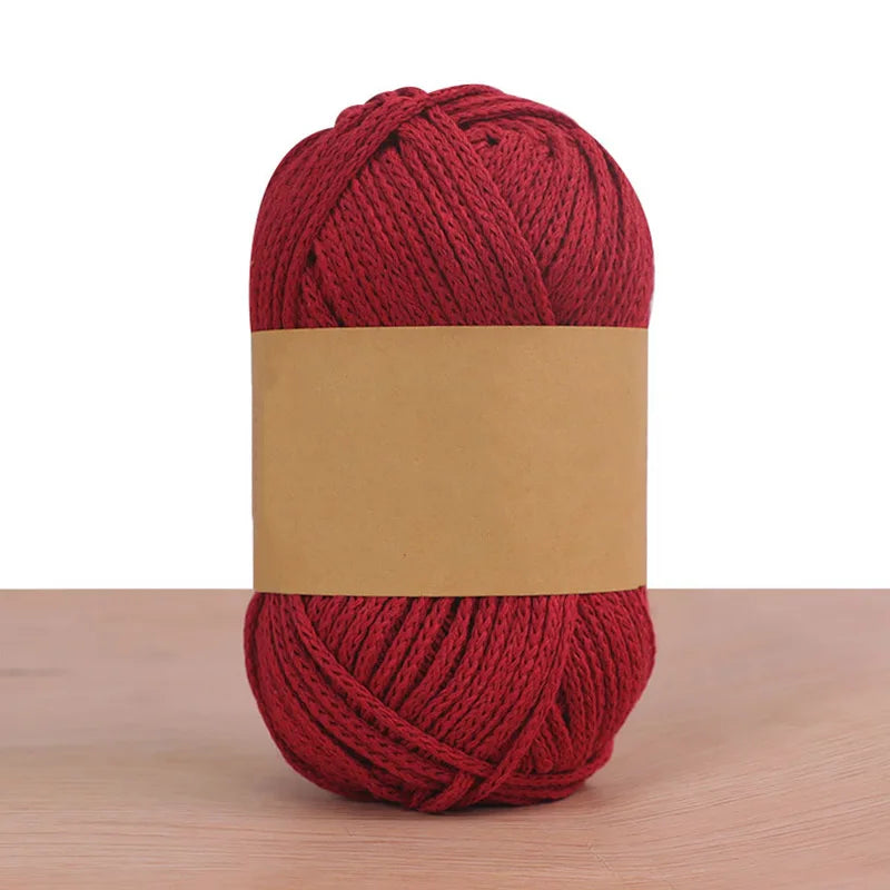 Crochet Cotton Yarn – Soft Worsted Baby Milk Cotton Thread