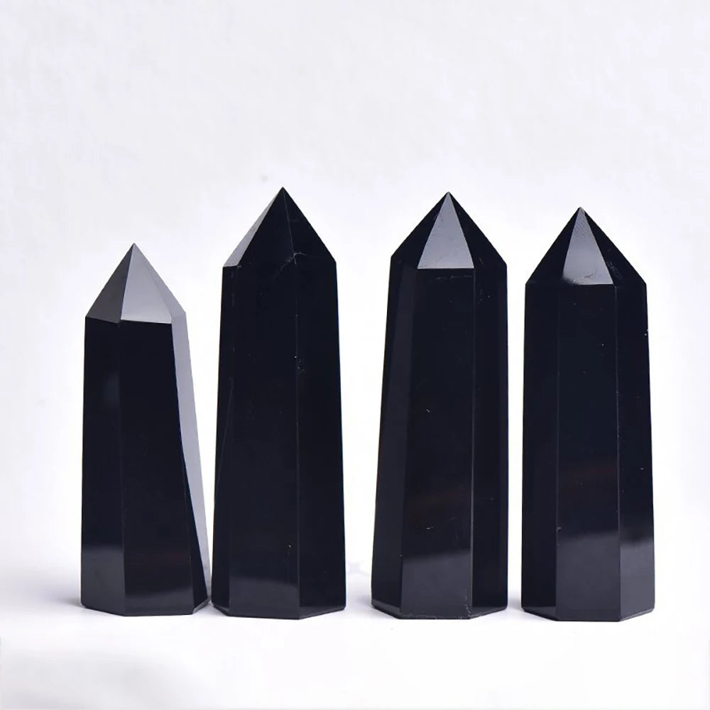 Crystal Stone Point Wands for Decor and Witchcraft