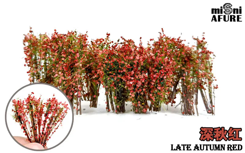 Simulation Forest Bush Diorama Scenery Materia