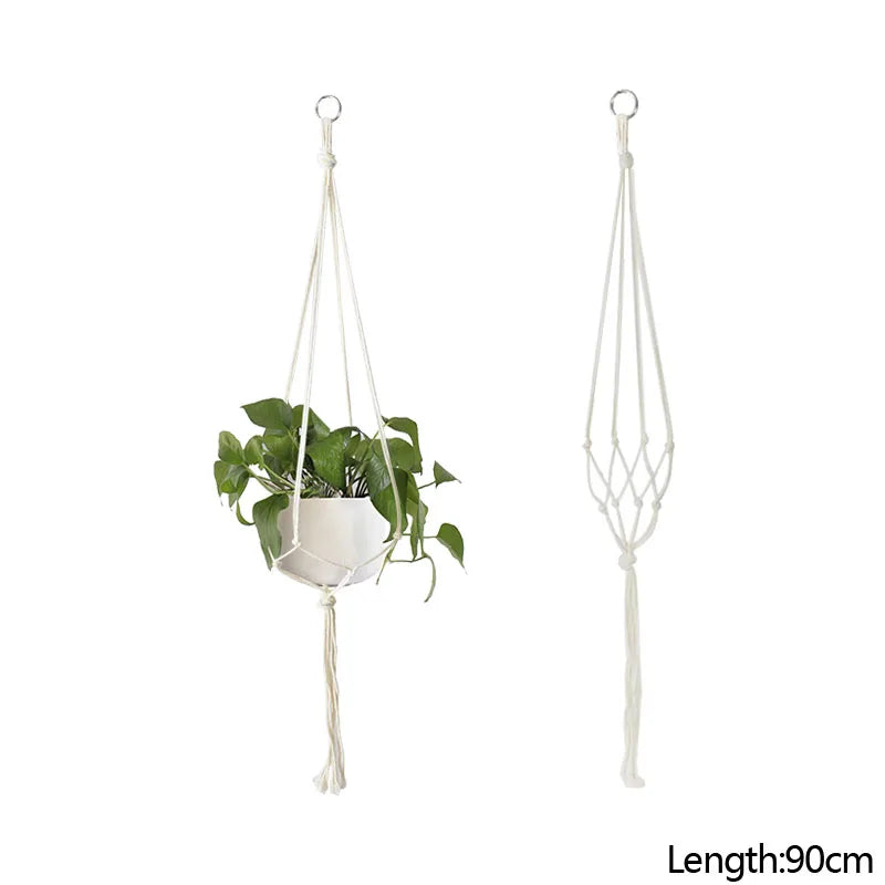 Macrame Plant Hanger Rope Basket Holder