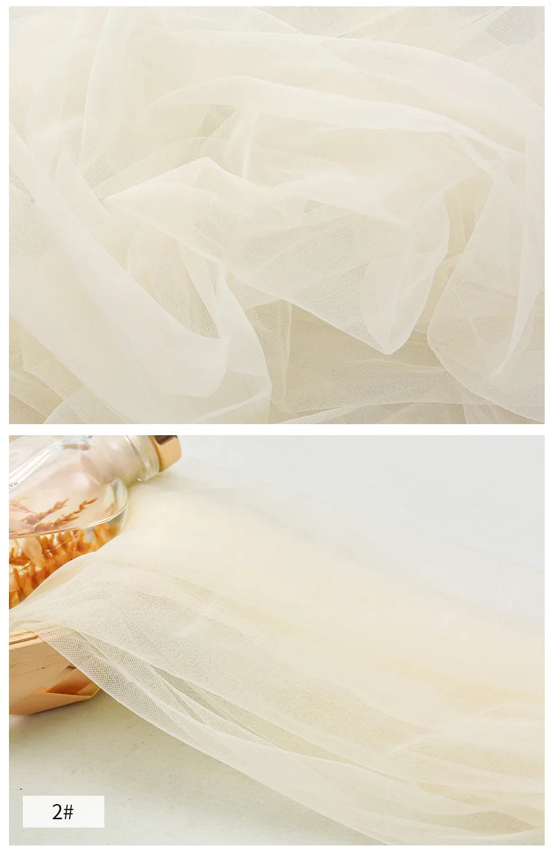 No Stretch Premium Corsetry Mesh Fabric