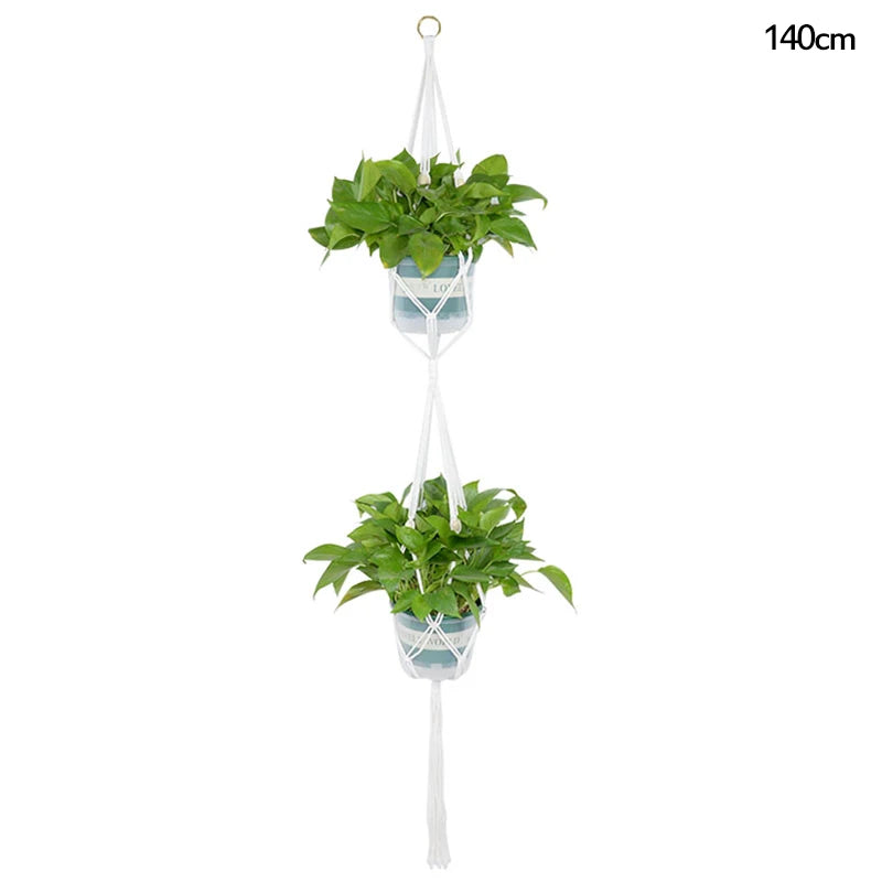 Macrame Plant Hanger Rope Basket Holder