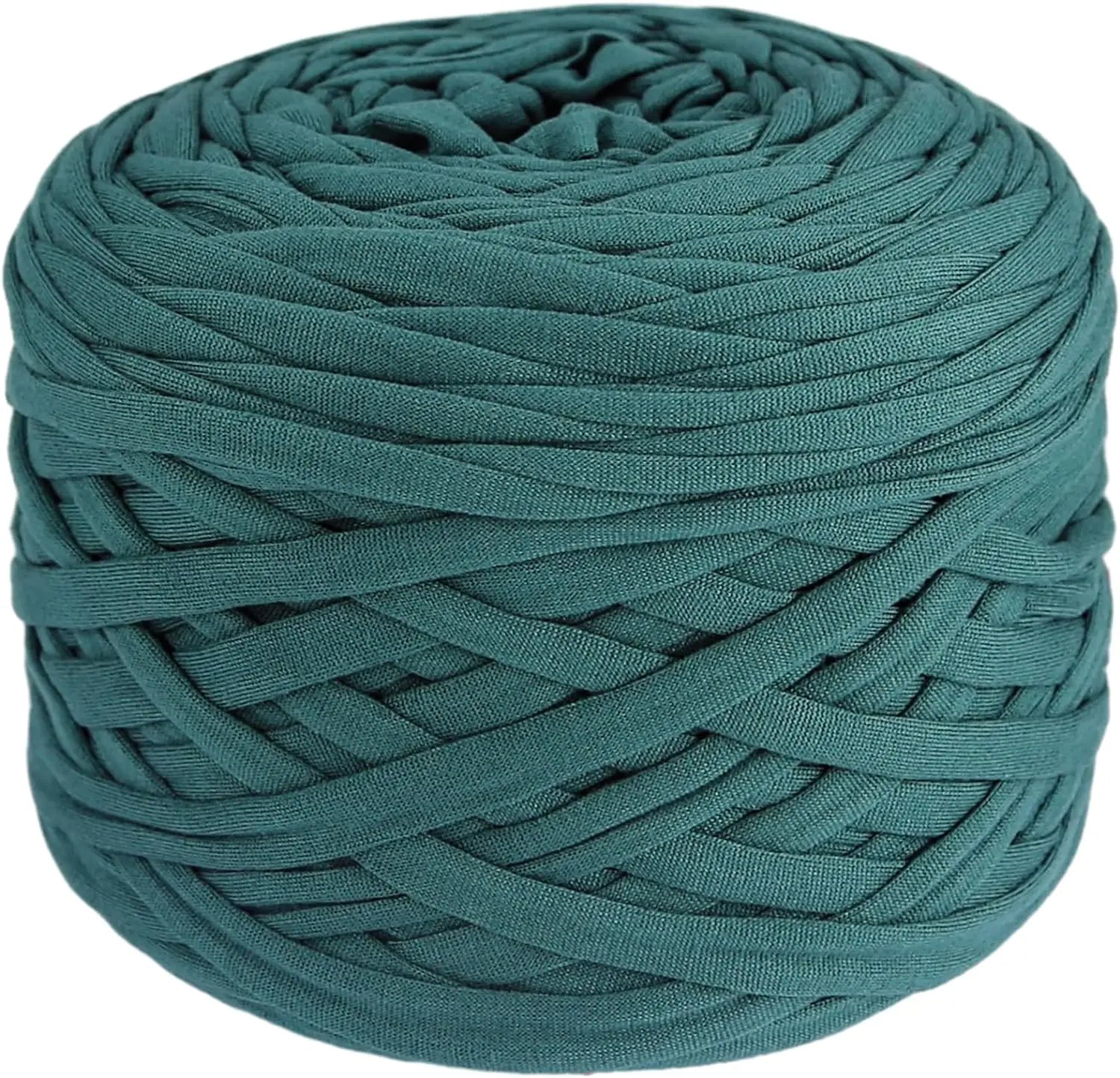 400g Thick T-Shirt Yarn – Elastic Fabric for DIY Crochet & Knitting