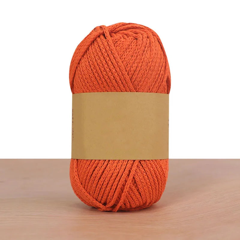 Crochet Cotton Yarn – Soft Worsted Baby Milk Cotton Thread