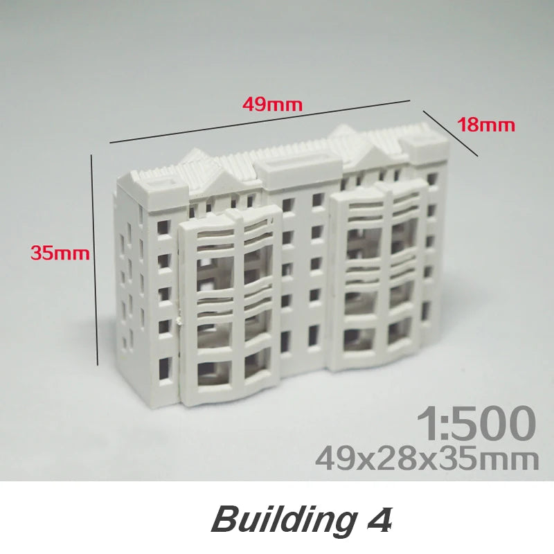 1:500 Scale Miniature ABS Architecture Model