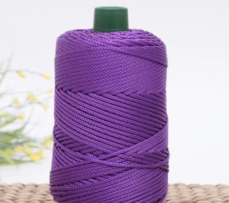 3mm Twisted Colored Cotton Cord – DIY Craft Rope