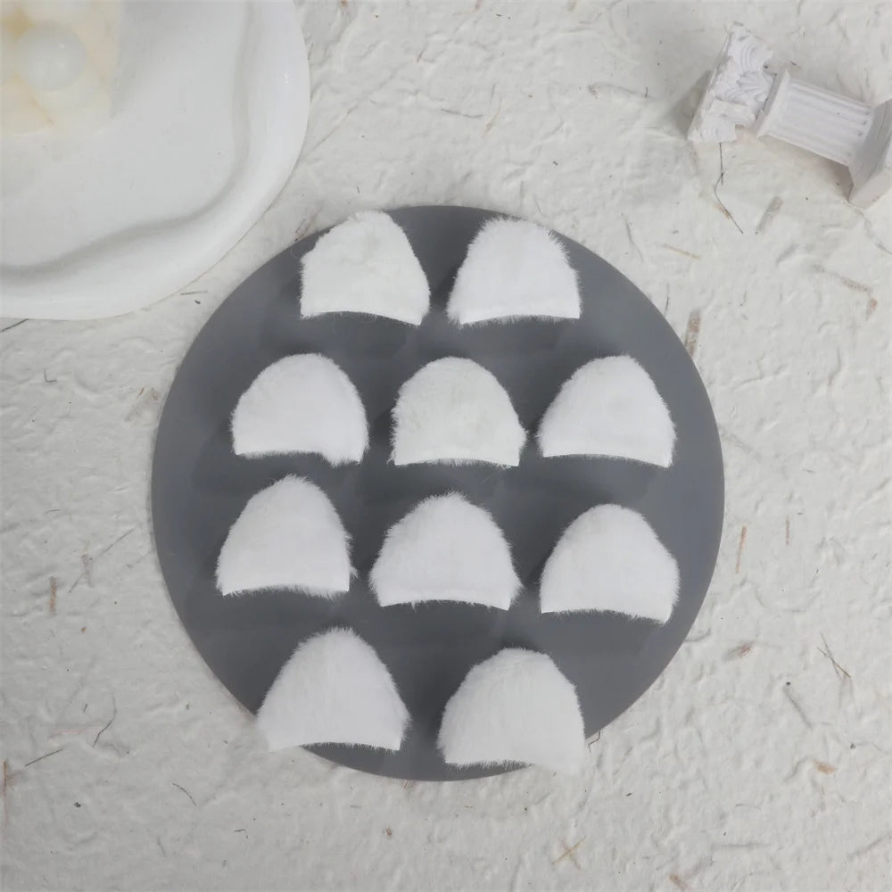 10pcs Plaid Lace Strips for DIY Sewing and Decor