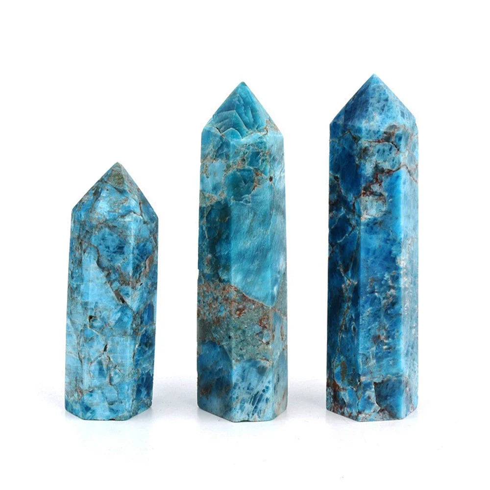 Crystal Stone Point Wands for Decor and Witchcraft