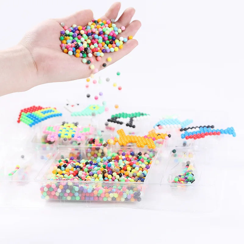 1000pcs DIY Water Spray Beads Craft Kit for Kids