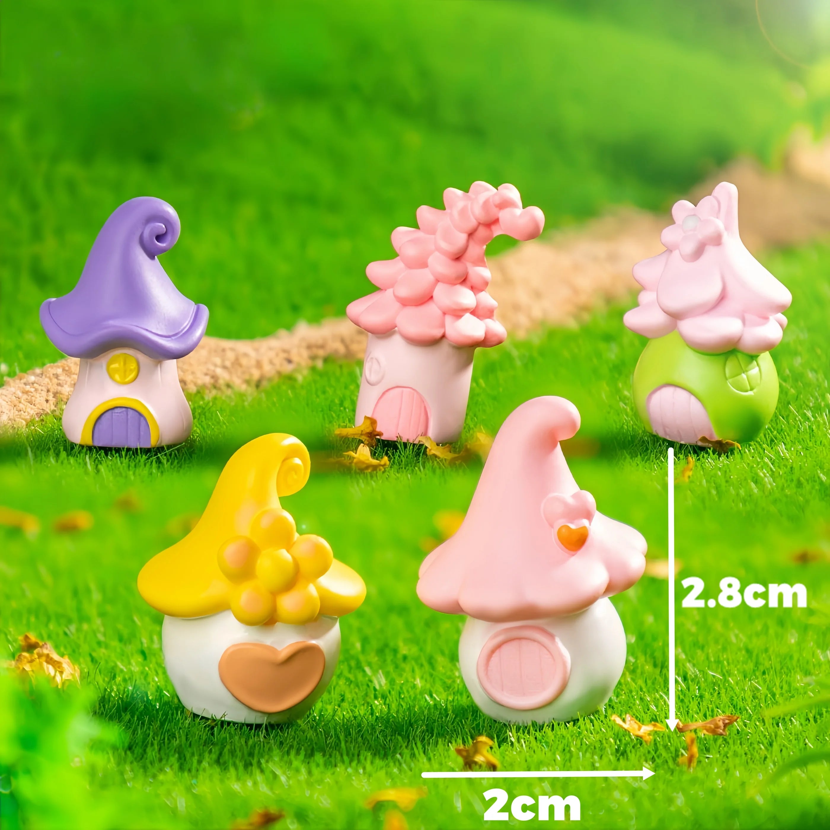 Miniature Fairy Garden Accessories – DIY Figurines for Pot & Landscape Décor