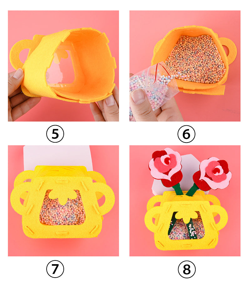 DIY Flower Pot Montessori Craft Kit for Kids of all ages