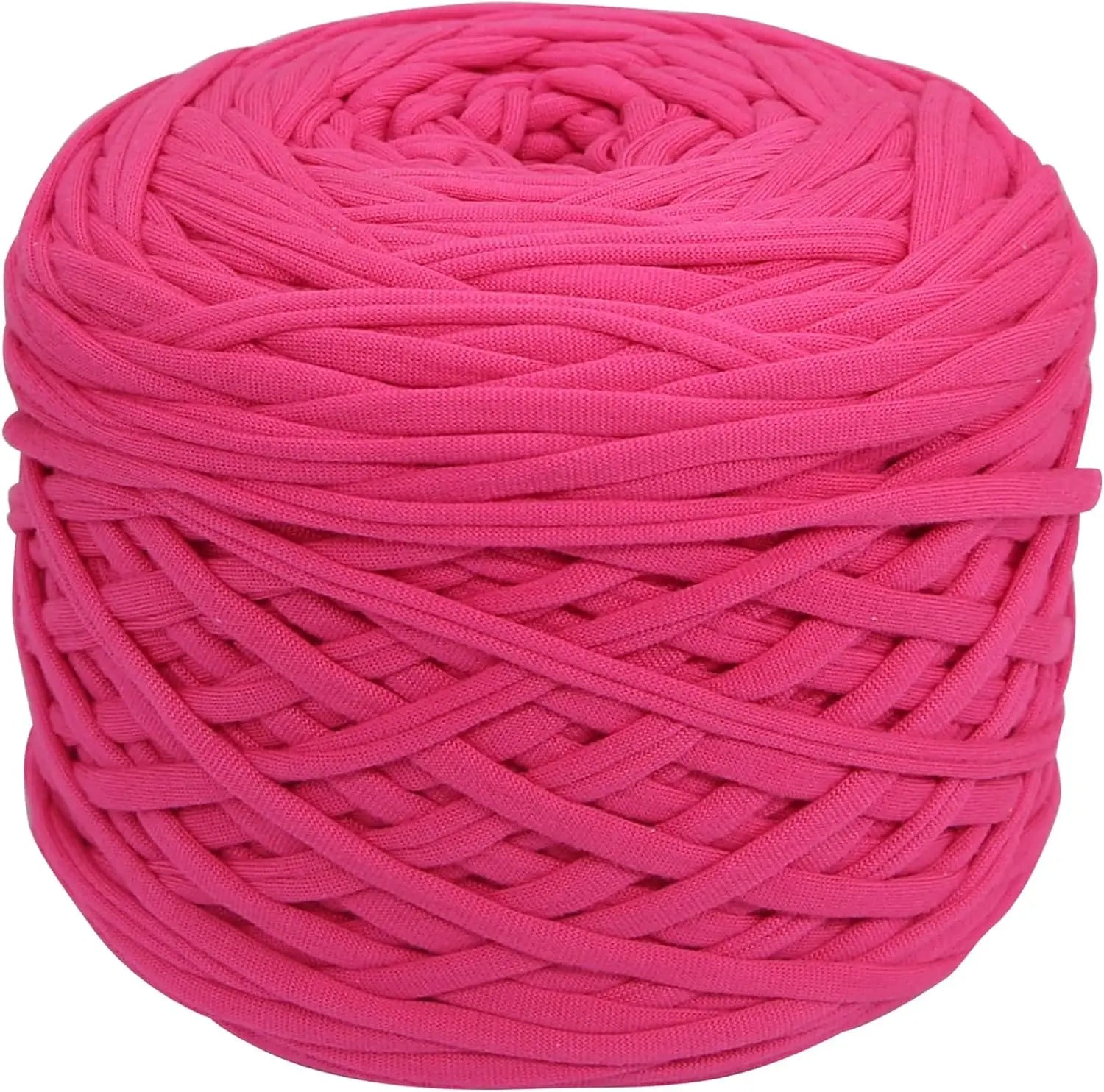 400g Thick T-Shirt Yarn – Elastic Fabric for DIY Crochet & Knitting