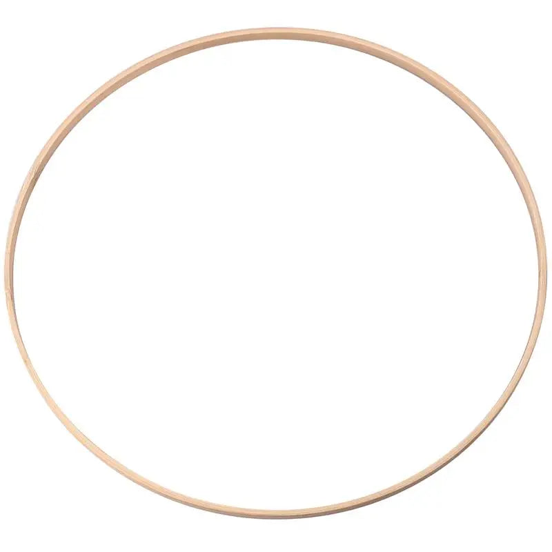 Wooden Bamboo Floral Hoop – DIY Ring for Wreaths, Macrame & Décor