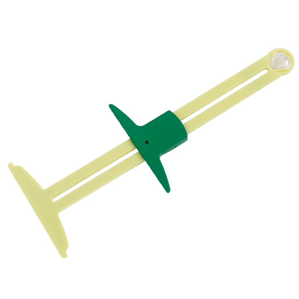 5-IN-1 Sewing Seam Ruler Gauge – Aluminum & Plastic