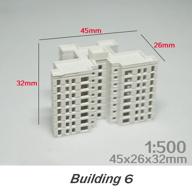 1:500 Scale Miniature ABS Architecture Model