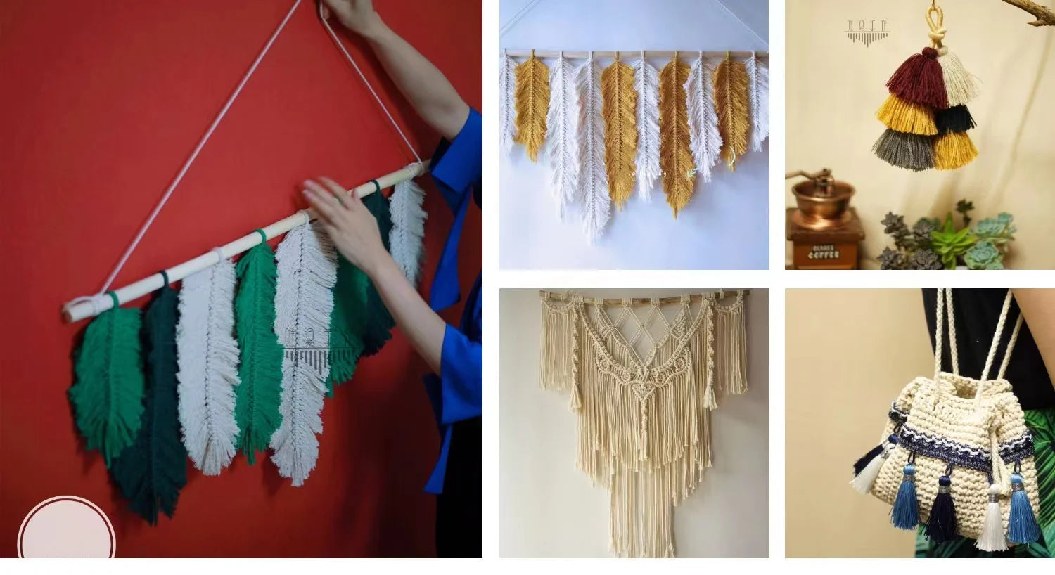 2mm Macrame Cord 100m Natural Twine String