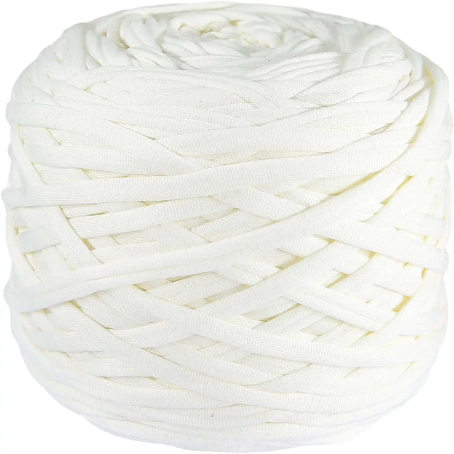 400g Thick T-Shirt Yarn – Elastic Fabric for DIY Crochet & Knitting