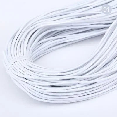 2mm Colorful Round Elastic Cord for DIY Sewing 5m