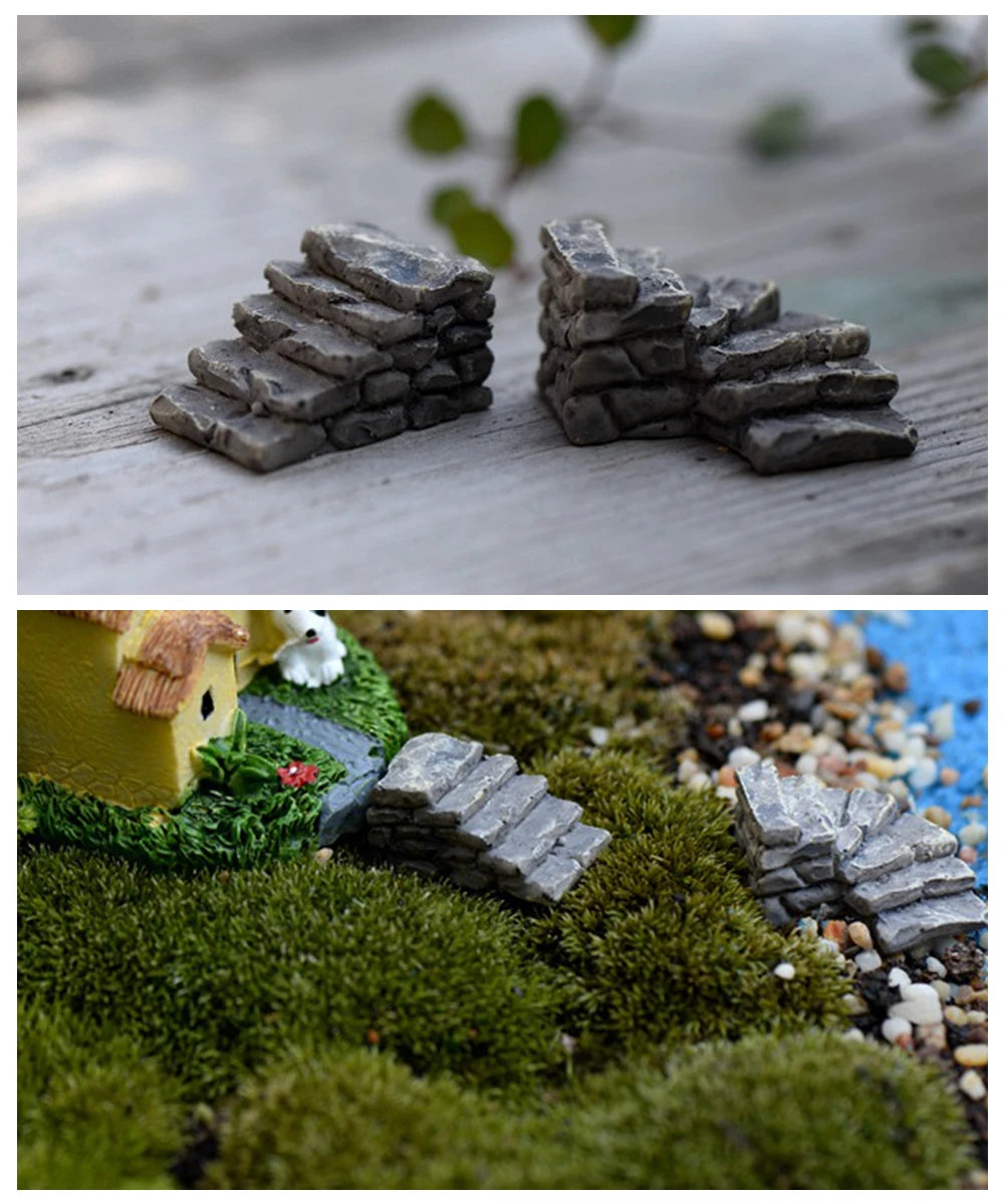Miniature Fairy Garden Accessories – DIY Figurines for Pot & Landscape Décor