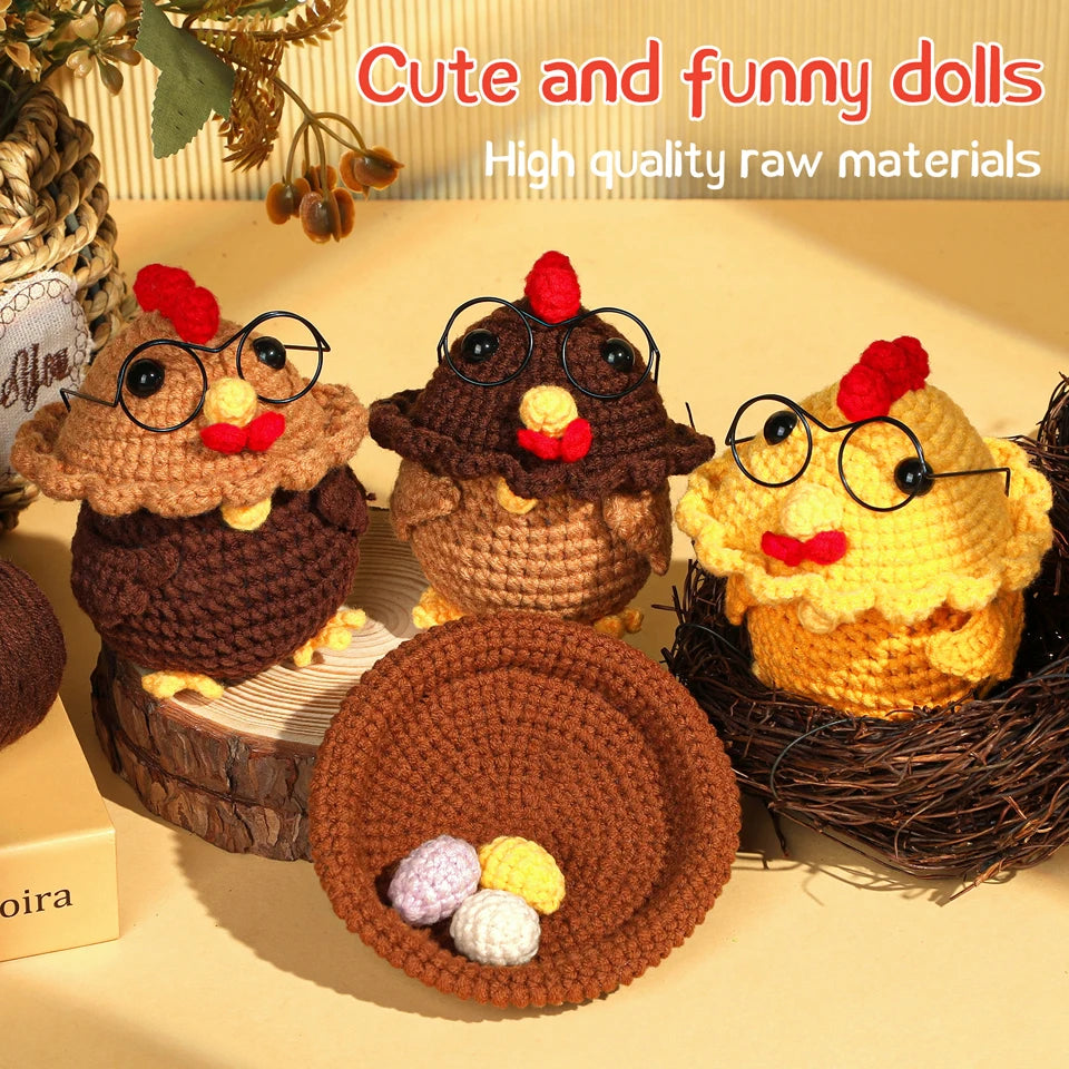 KRABALL Crochet Animal Kit for Beginners