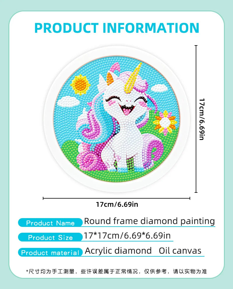 DIY Diamond Painting Unicorn Mermaid Kit