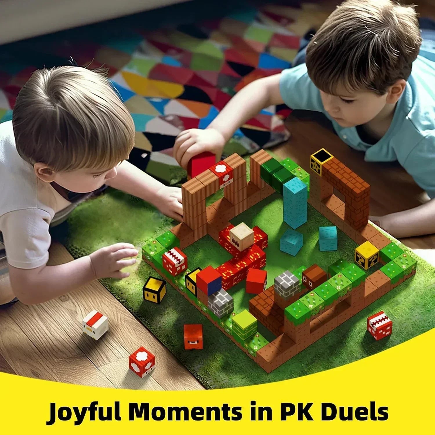 Magnetic Building Cube Set – STEM DIY Toy for Kids Age 3+