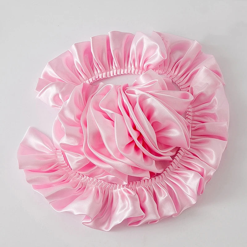 12-Color Reflective Ruffled Lace Fabric for DIY Crafts