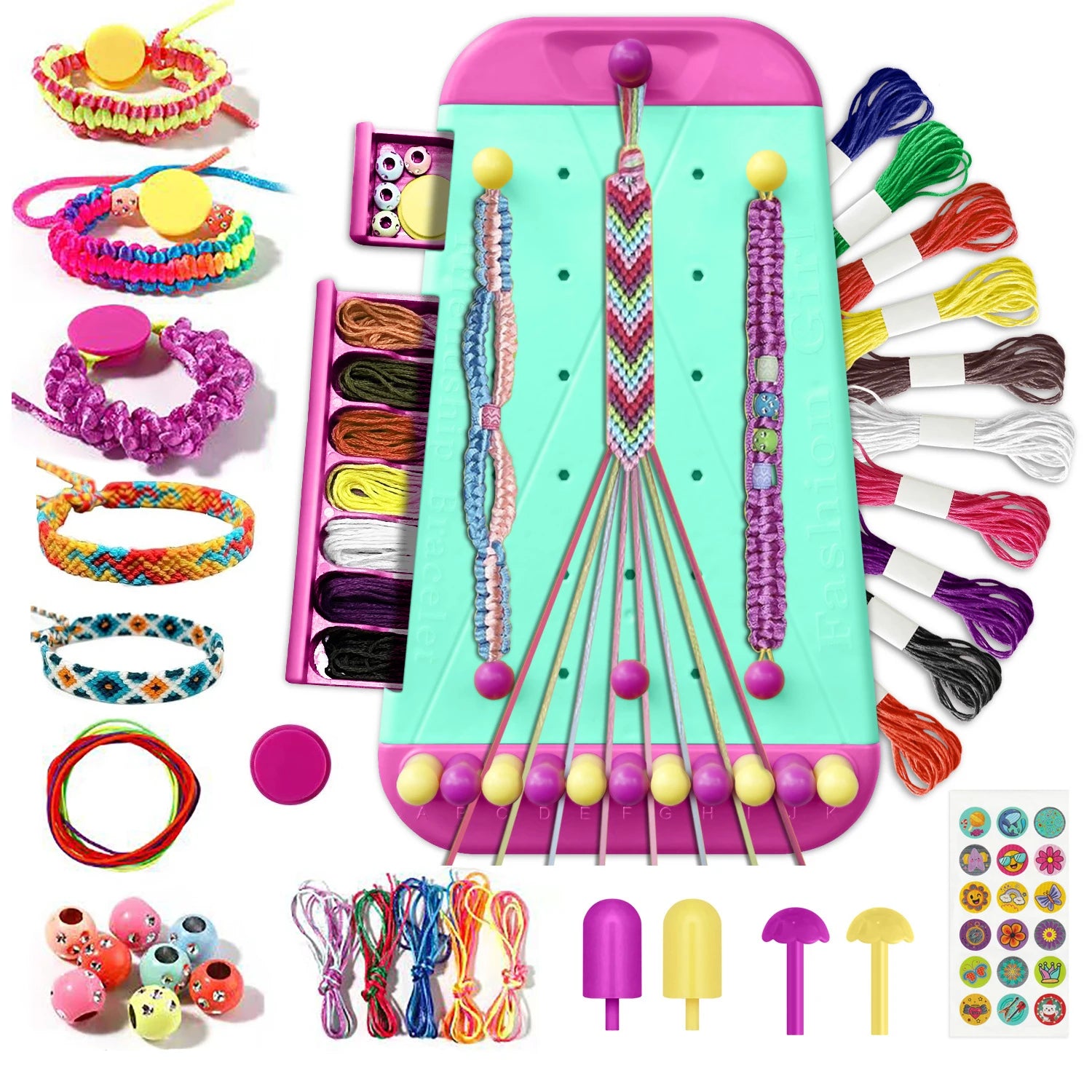 Friendship Bracelet Making Kit for Girls