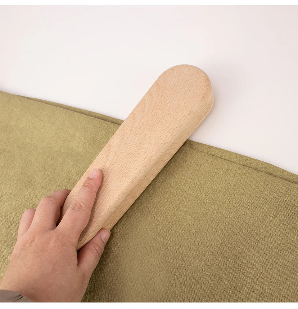 Beech Wooden Tailor’s Clapper Double-Sided Pressing Pad