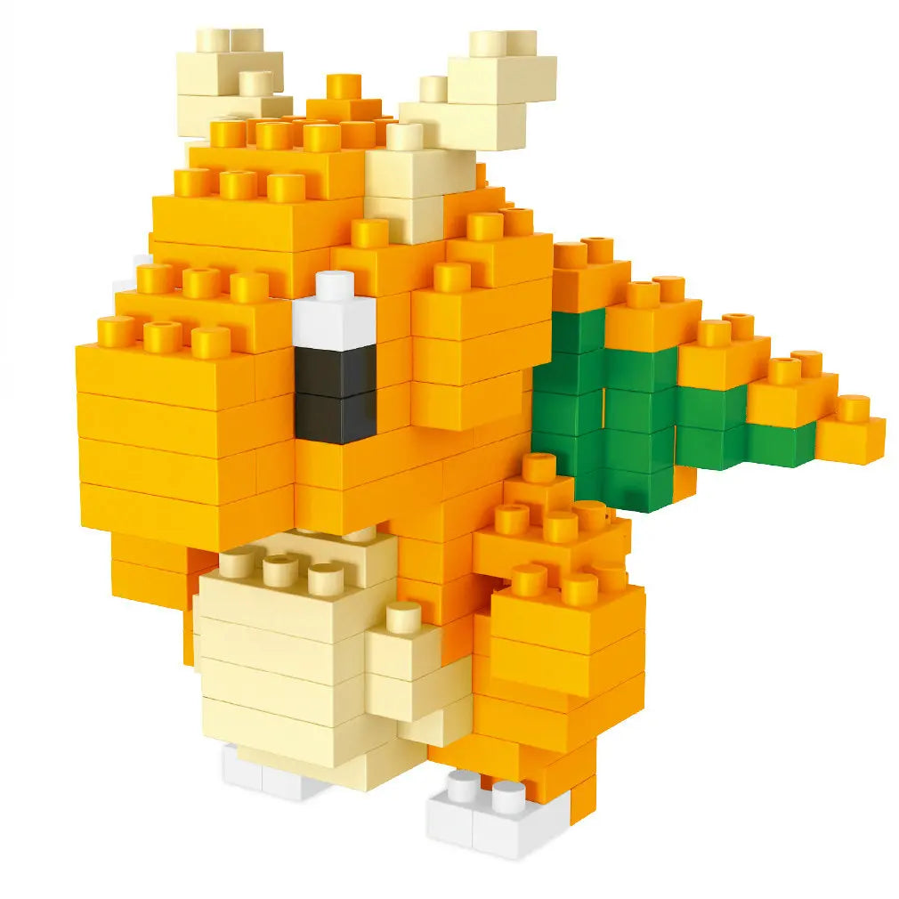 Mini Pokémon Building Blocks – Pikachu, Charizard, Eevee & More