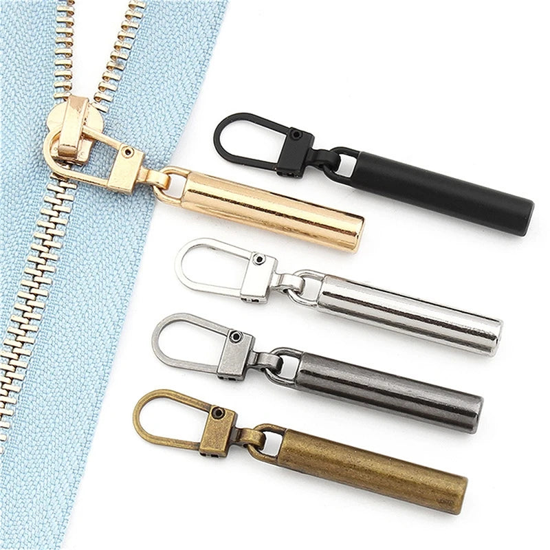 5pcs Detachable Metal Zipper Pull Tabs for Repair