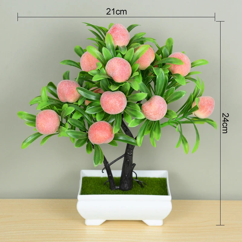 Artificial Bonsai Tree in Pot for Home Decor