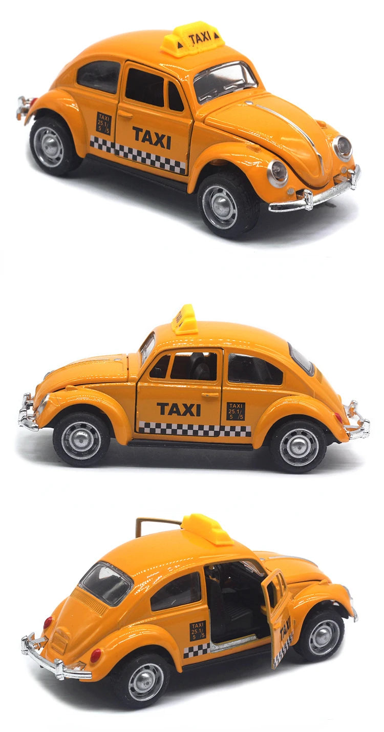 1:32 Beetle Alloy Car Diecasts Metal Classic Toy Model with Pull Back Function Vehicles for Child Gifts A931