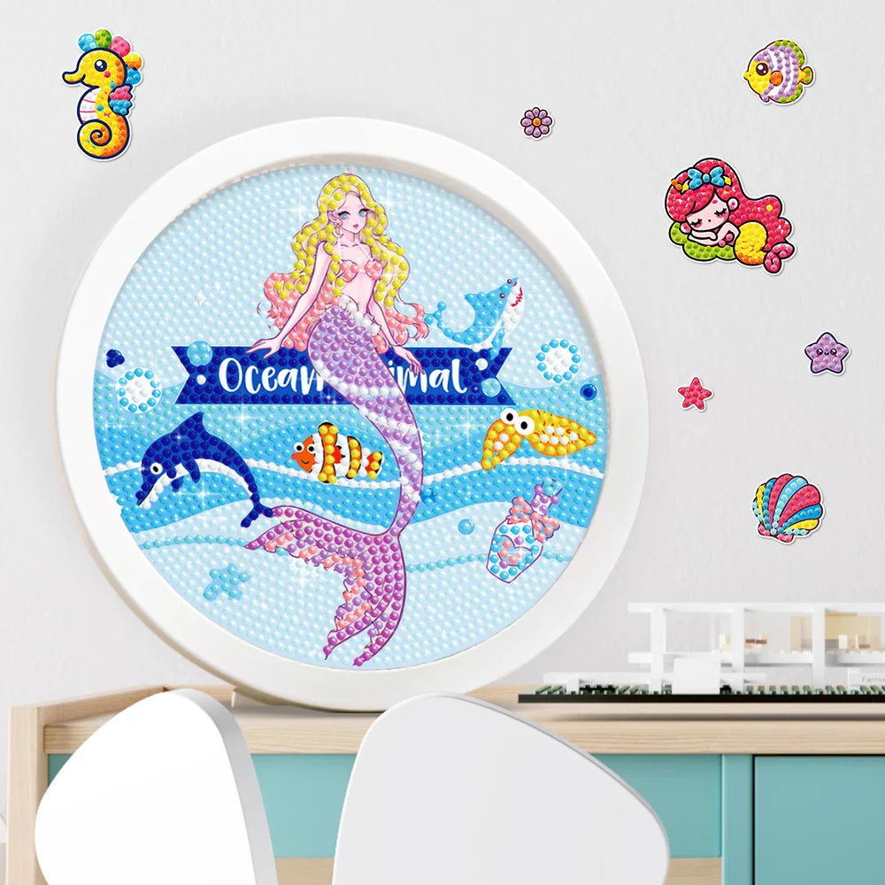 DIY Diamond Painting Unicorn Mermaid Kit