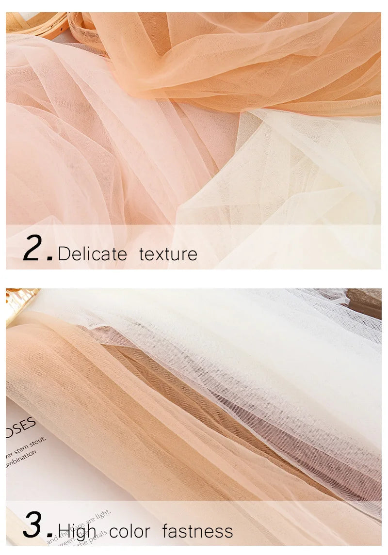 No Stretch Premium Corsetry Mesh Fabric